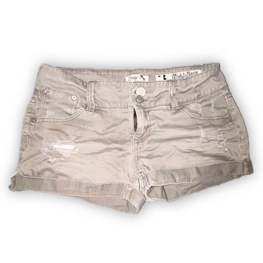 YMI Low Rise Women's Tan Jean Shorts